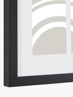 John Lewis Box Photo Frame & Mount, 4 Photo, 4 x 6" (10 x 15cm) - view 2, Black