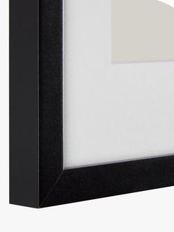 John Lewis Box Photo Frame & Mount, 3 Photo, 5 x 7" (13 x 18cm), Black - view 2, Black
