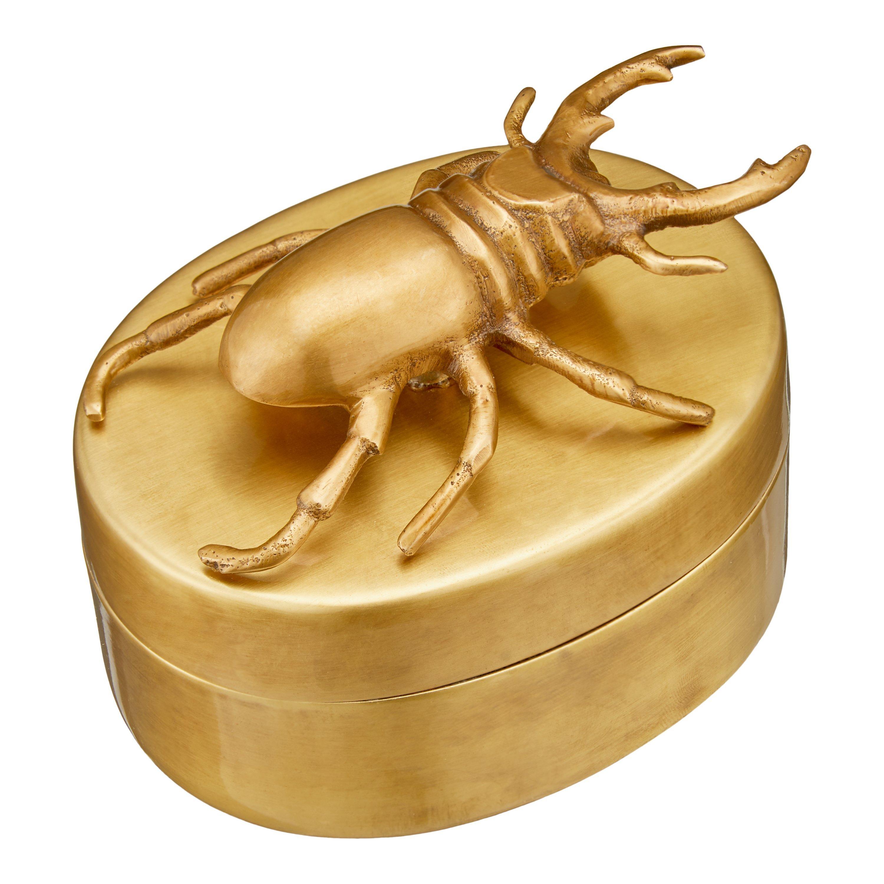 John Lewis & Partners Scarab Beetle Oval Box