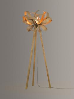 Tom Raffield Skipper Floor Lamp, Oak
