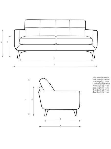 John Lewis Barbican Large 3 Seater Leather Sofa, Light Leg, Demetra Light Tan - view 2, Demetra Light Tan