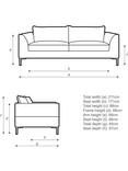 John Lewis Belgrave Grand 4 Seater Sofa