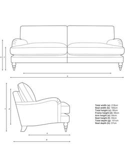 John Lewis Otley Grand 4 Seater Sofa - view 2, 