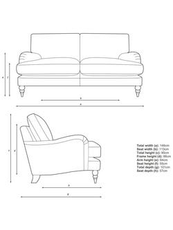 John Lewis Otley Small 2 Seater Sofa - view 2, 