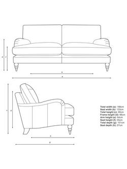 John Lewis Otley Medium 2 Seater Sofa - view 2, 