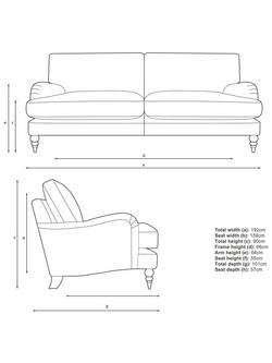 John Lewis Otley Large 3 Seater Sofa - view 2, 