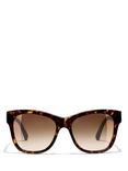 CHANEL Square Sunglasses CH5380 Tortoise/Brown Gradient