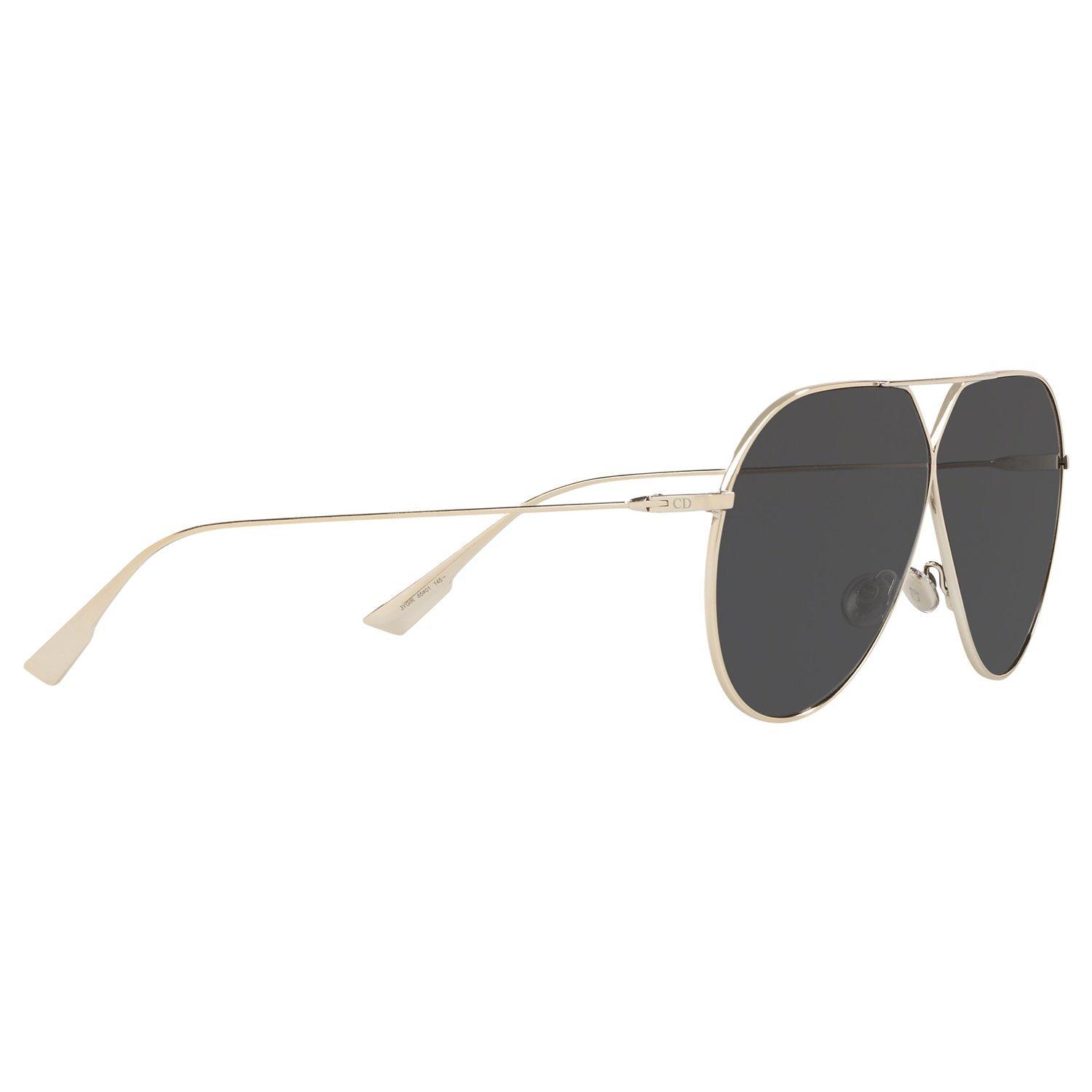 Product image 11 of 11, which shows DIOR DIORStellaire3 Women's Aviator Sunglasses, Gold/Gunmetal