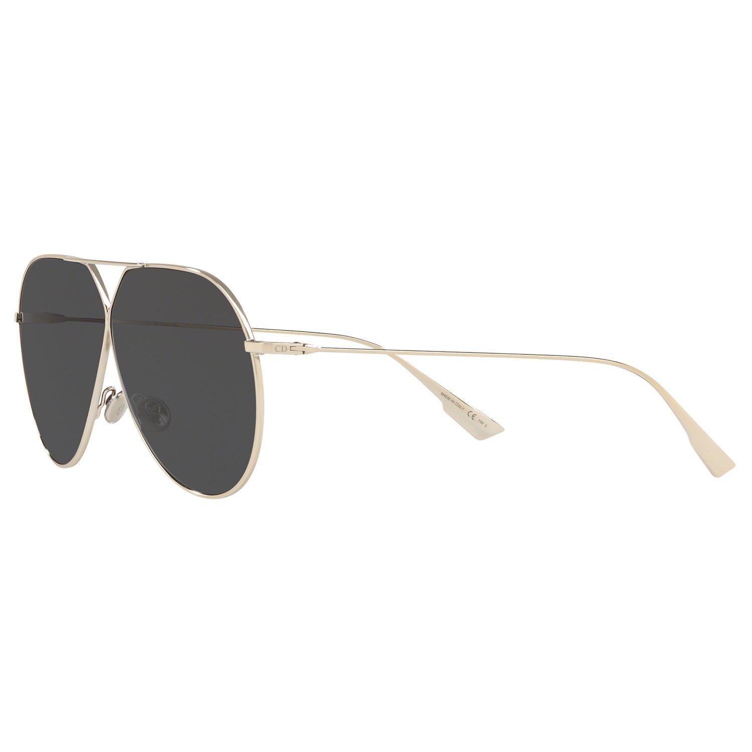 Product image 2 of 11, which shows DIOR DIORStellaire3 Women's Aviator Sunglasses, Gold/Gunmetal