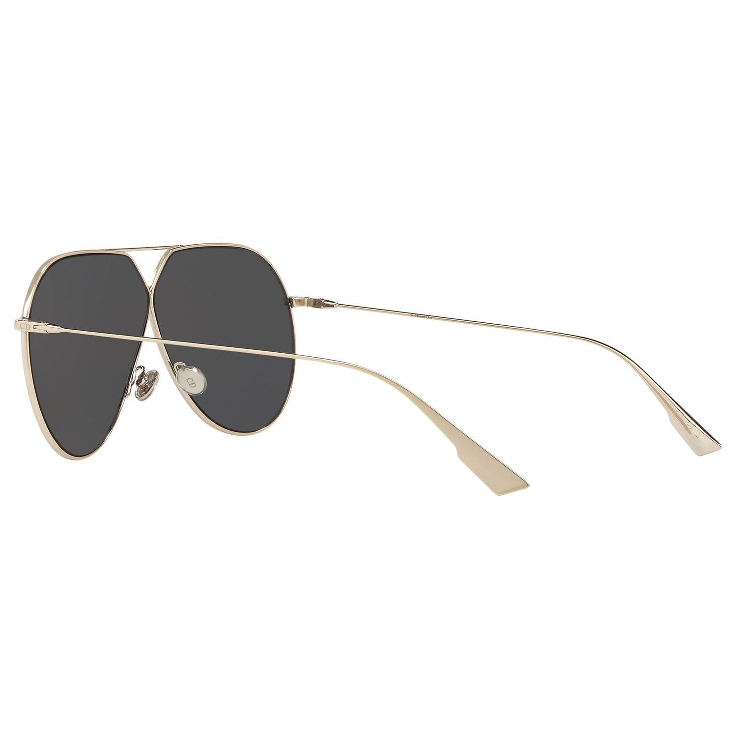 Product image 5 of 11, which shows DIOR DIORStellaire3 Women's Aviator Sunglasses, Gold/Gunmetal