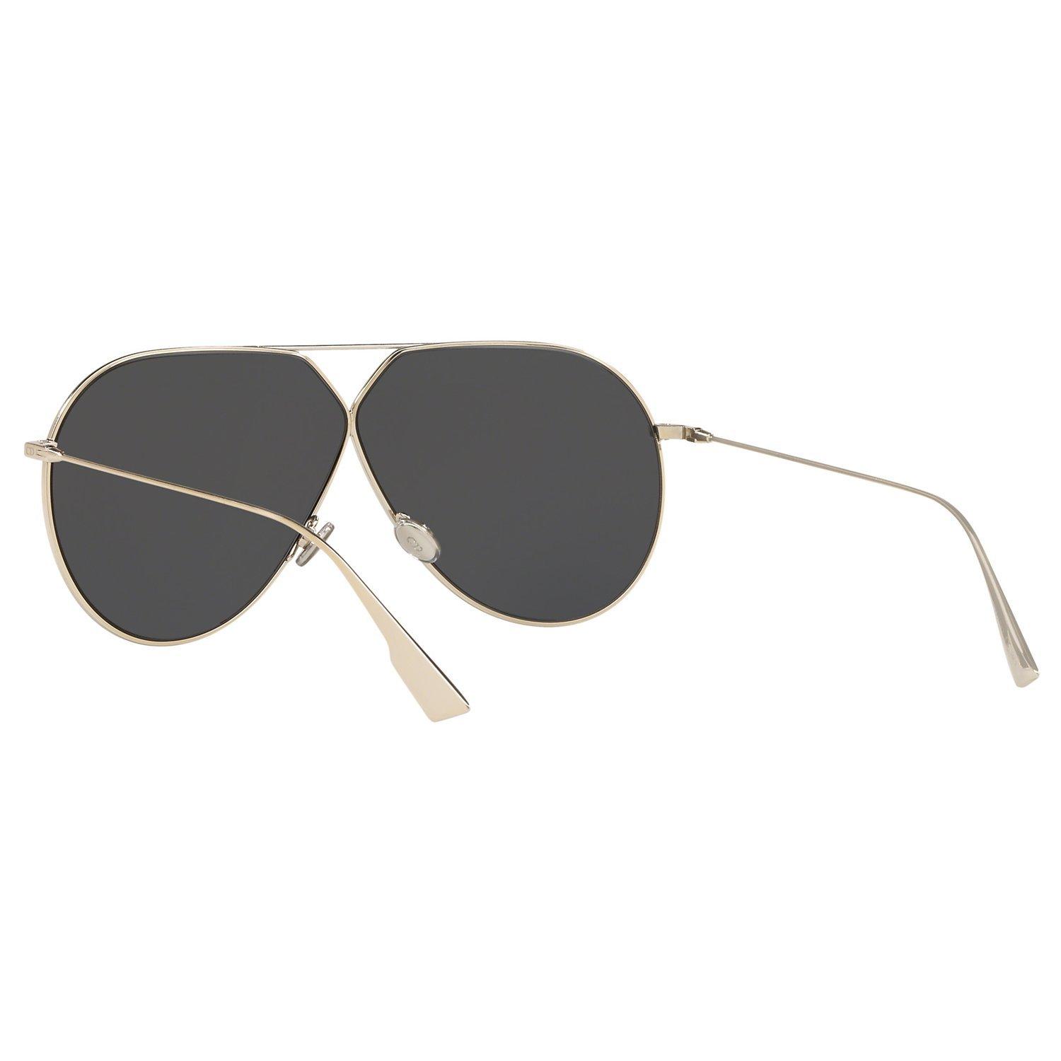 Product image 6 of 11, which shows DIOR DIORStellaire3 Women's Aviator Sunglasses, Gold/Gunmetal