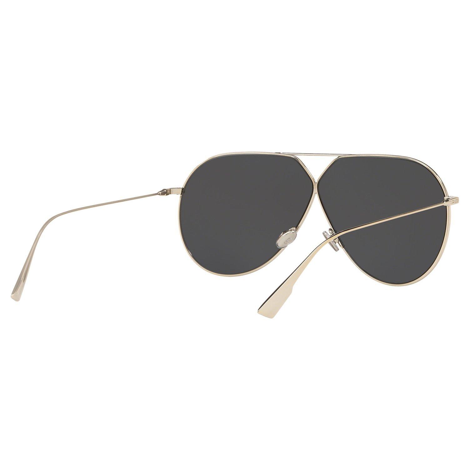 Product image 8 of 11, which shows DIOR DIORStellaire3 Women's Aviator Sunglasses, Gold/Gunmetal