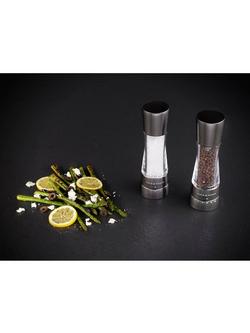 Cole & Mason Derwent Salt & Pepper Mills Gift Set, Gunmetal - view 2, Gunmetal