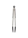 John Lewis Stainless Steel 11" Silicone Head Tongs