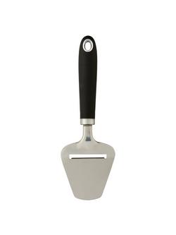 John Lewis Stainless Steel Cheese Plane, Black And Silver