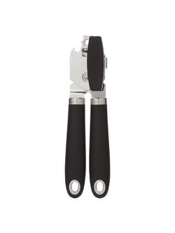John Lewis Stainless Steel Can Opener, Black And Silver