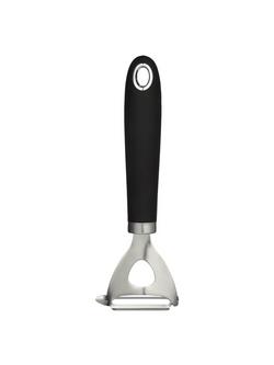 John Lewis Stainless Steel Y-Shaped Peeler, Black And Silver