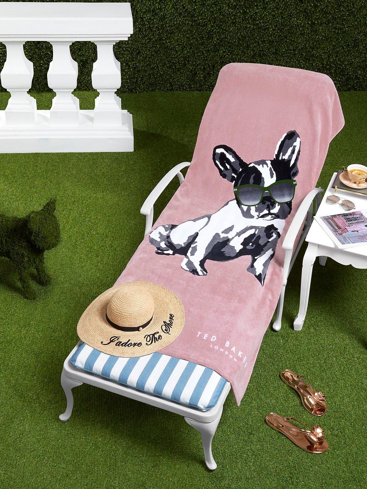 Ted baker french bulldog towel sales