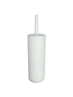 John Lewis Toilet Brush, White, White