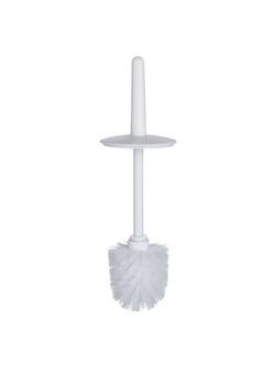 John Lewis Toilet Brush, White - view 2, White