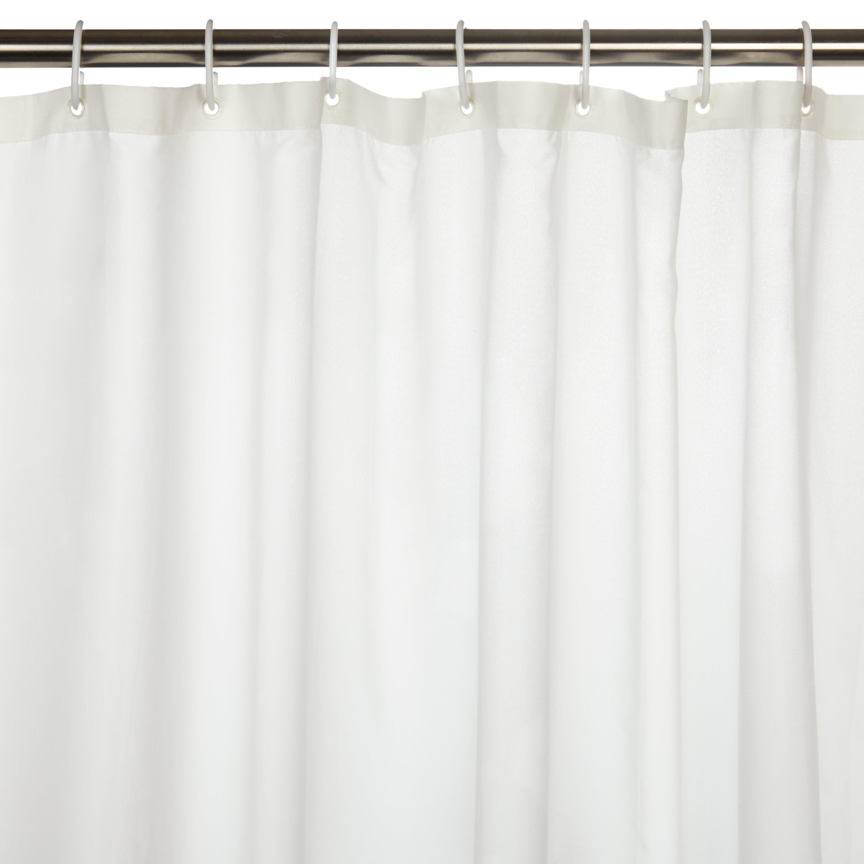 ANYDAY John Lewis & Partners Brushed Polyester Shower Curtain