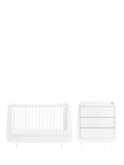 Snüz Snüzkot Skandi 2 Piece Furniture Set, White