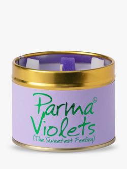 Lily-flame Parma Violets Scented Tin Candle, 230g - view 2, Purple