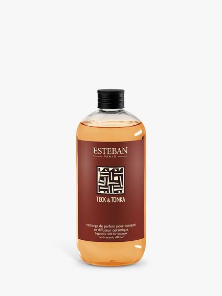Esteban Teck & Tonka Diffuser Refill, 500ml, Multi