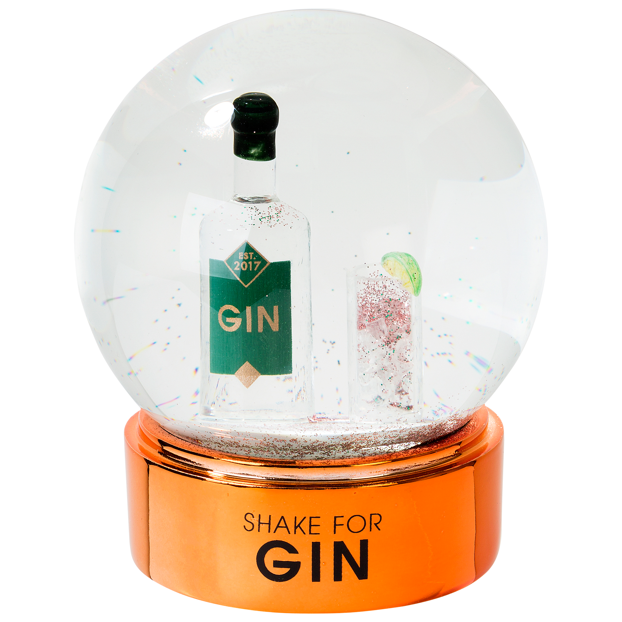 Talking Tables Gin Snow Globe