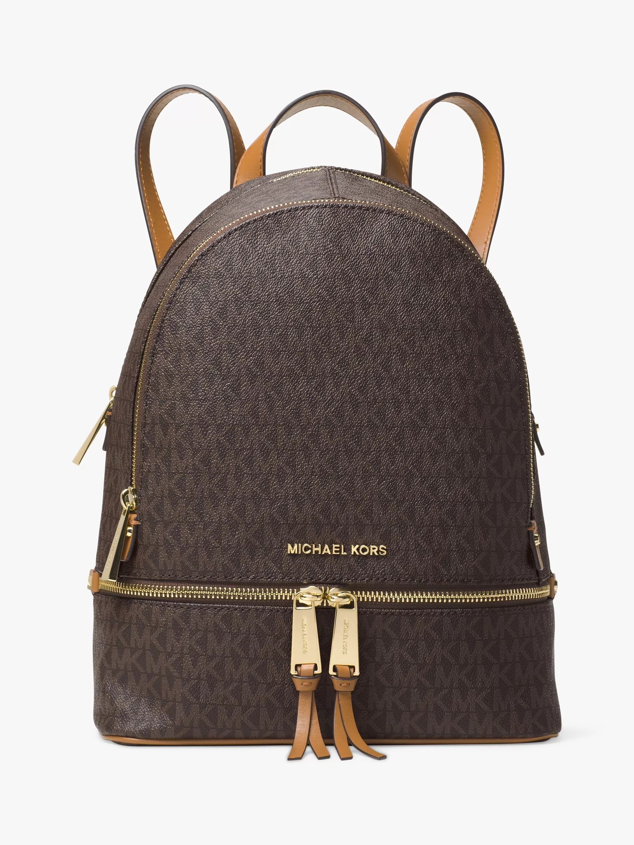 MICHAEL Michael Kors Medium Logo Backpack Brown