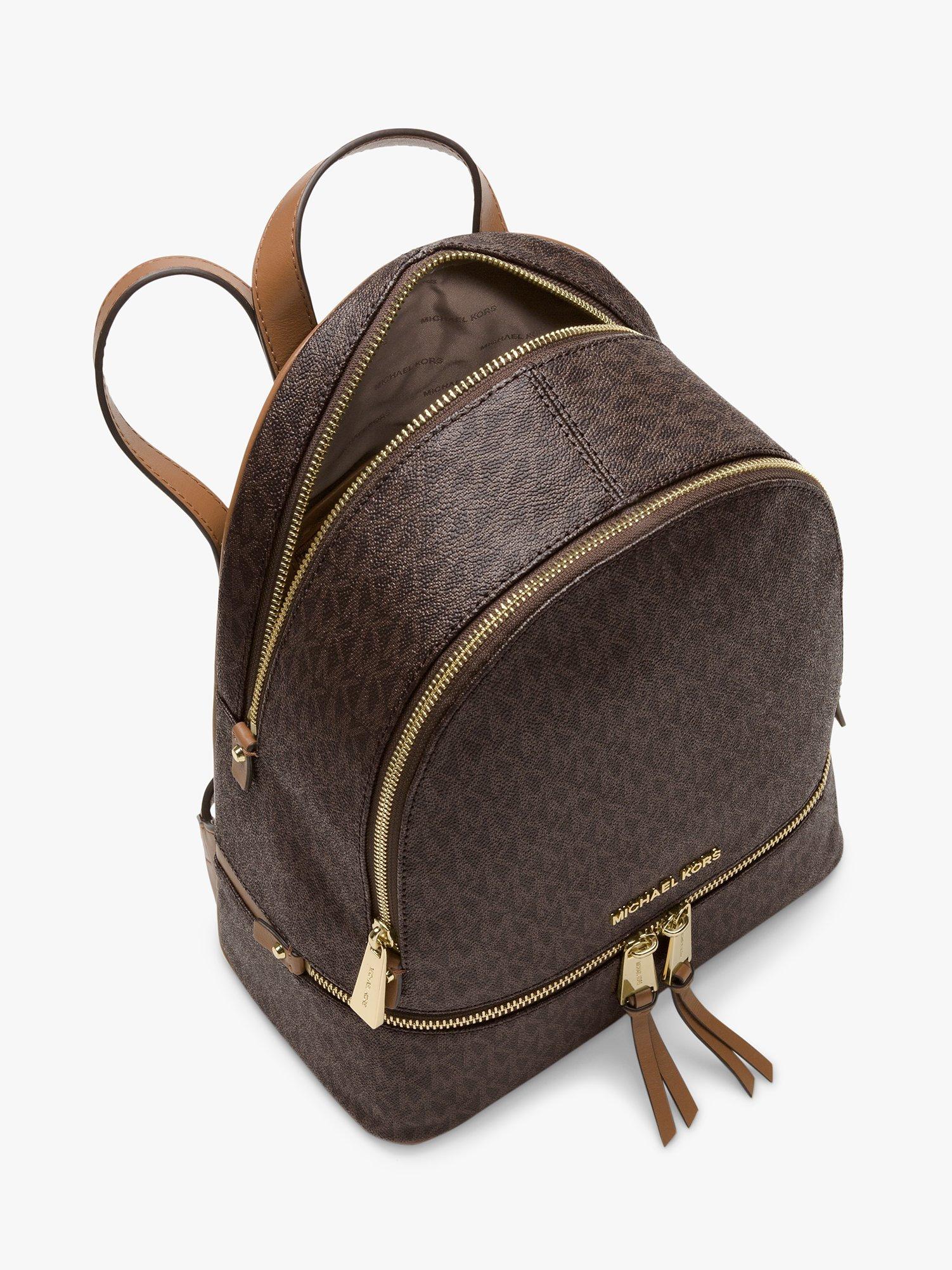 MICHAEL Michael Kors Medium Logo Backpack Brown