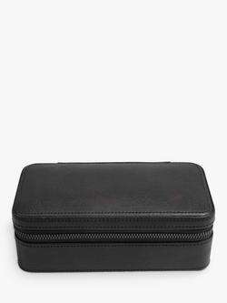 Stackers Double Watch Box - view 2, Black