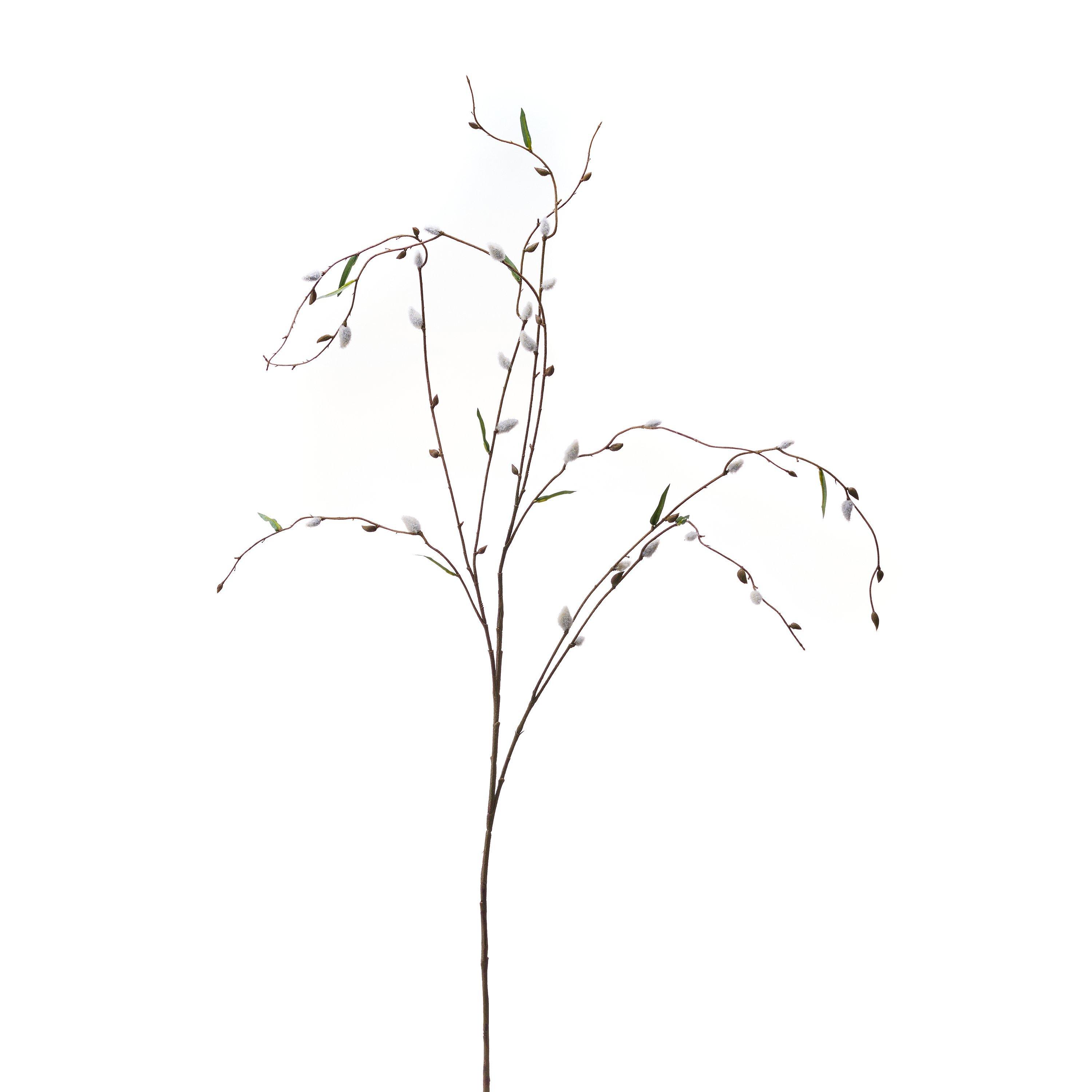 Peony Artificial Pussy Willow Branch
