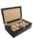 Dulwich Designs Windsor Leather 10 Piece Watch Box