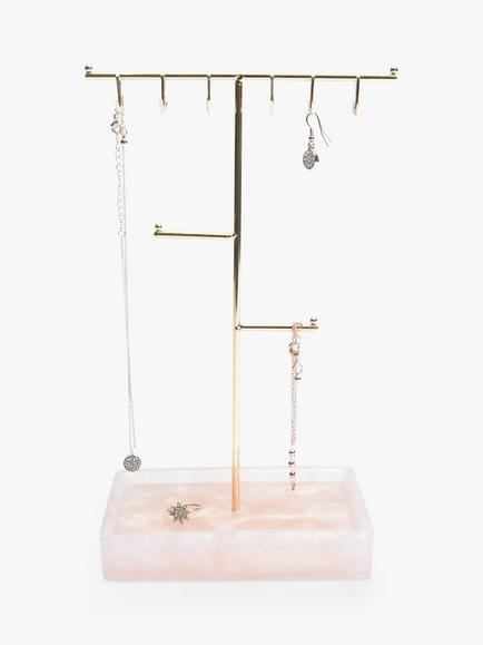 Stackers Rose T-Bar Jewellery Stand, 