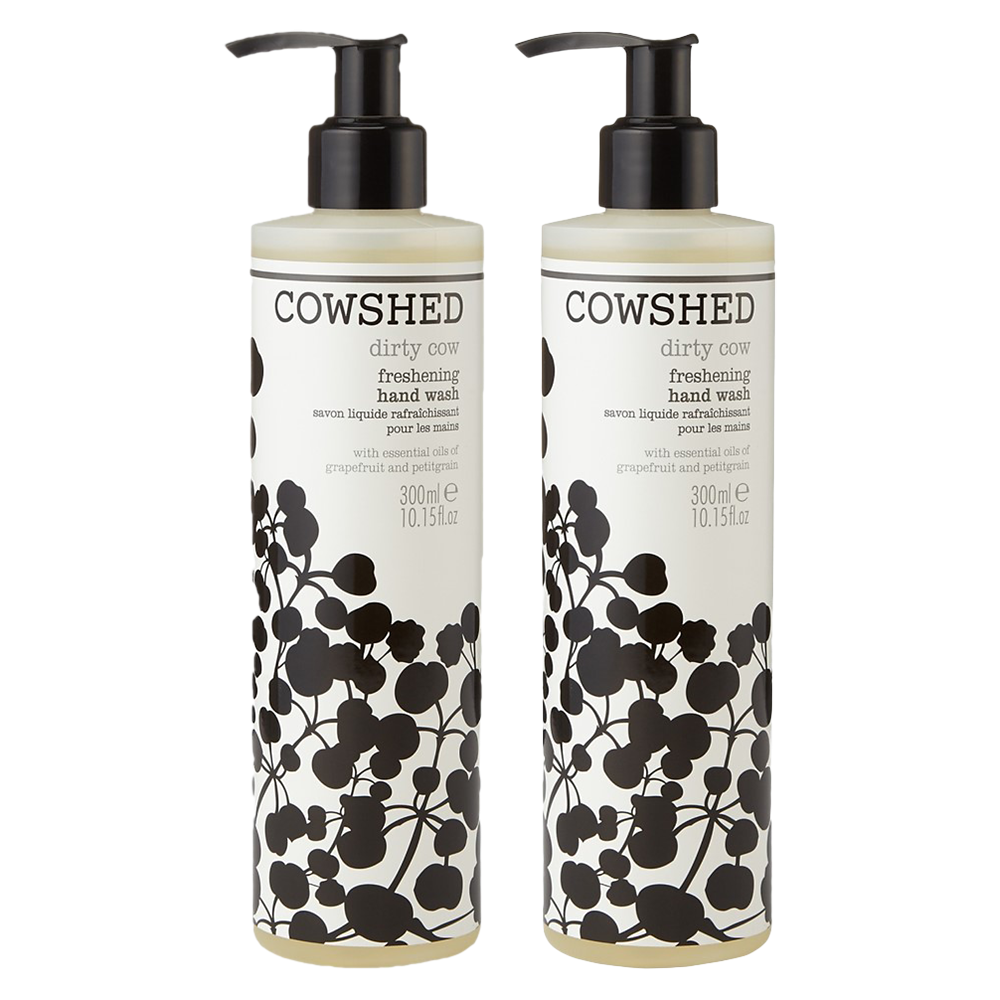 Cowshed Dirty Cow Hand Wash Duo, 2 x 300ml