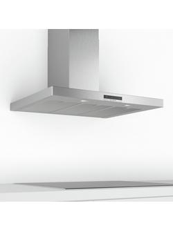 Bosch Series 4 DWB96DM50B 90cm Box Chimney Cooker Hood, Stainless Steel - view 2, Stainless Steel