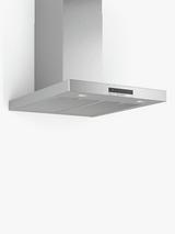Bosch Series 4 DWB66DM50B 60cm Box Chimney Cooker Hood, B Energy Rating, Brushed Steel