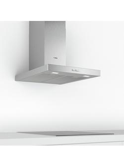 Bosch Series 2 DWB64BC50B 60cm Box Chimney Cooker Hood, Brushed Steel - view 2, 