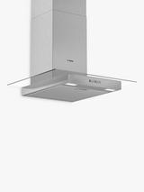 Bosch Series 2 DWG64BC50B 60cm Box Chimney Cooker Hood, Stainless Steel