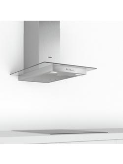 Bosch Series 2 DWG64BC50B 60cm Box Chimney Cooker Hood, Stainless Steel - view 2, Stainless Steel