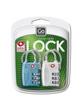 Go Travel TSA Approved Combination Cable Padlock