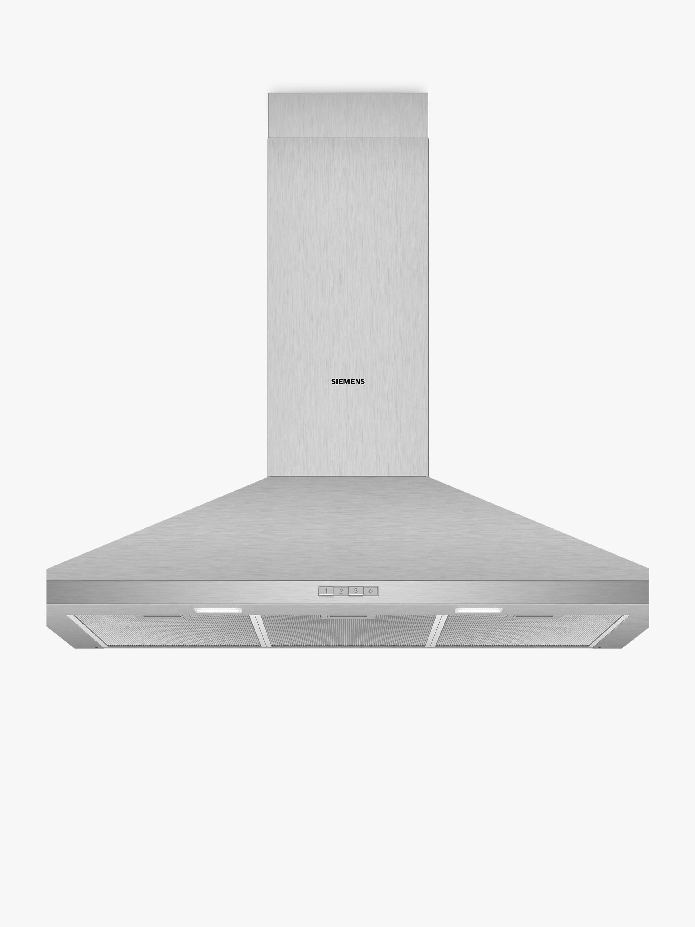 Siemens LC94PBC50B Pyramid Chimney Cooker Hood, Stainless Steel