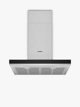 Siemens iQ300 LC67BHM50B Chimney Cooker Hood, Glass/Stainless Steel
