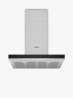 Siemens iQ300 LC67BHM50B Chimney Cooker Hood, Glass/Stainless Steel, Glass/Stainless Steel