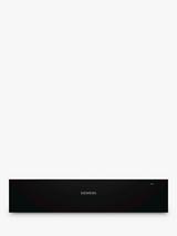 Siemens BI510CNR0B Warming Drawer, Black/Stainless Steel