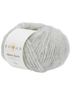 Rowan Alpaca Classic DK Yarn, 25g, Feather Grey
