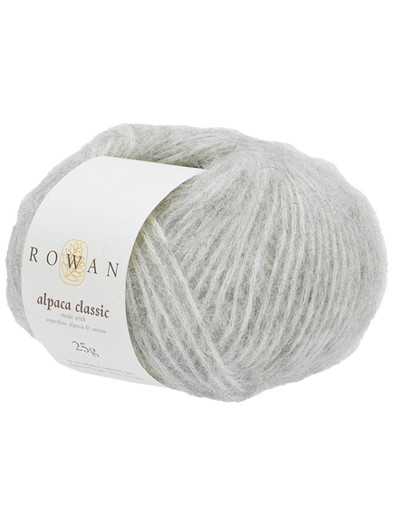Rowan Alpaca Classic DK Yarn, 25g, Feather Grey