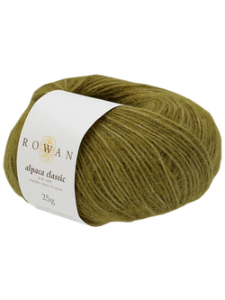 Rowan Alpaca Classic DK Yarn, 25g, Green Moss