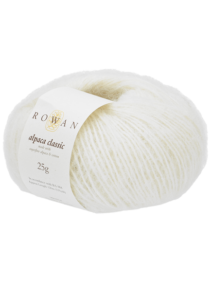 Rowan Alpaca Classic DK Yarn, 25g, Snowflake